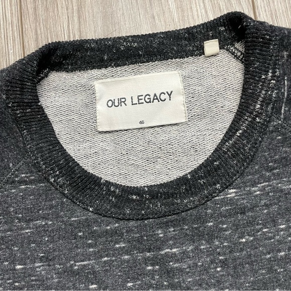 Our Legacy Grey‎ Sweatshirt Size 46 - Picture 5 of 8
